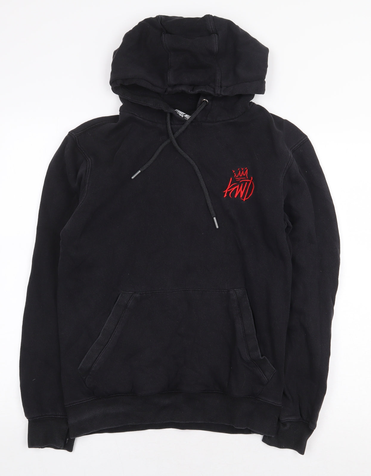Kings Will Dream Mens Black Cotton Pullover Hoodie Size M