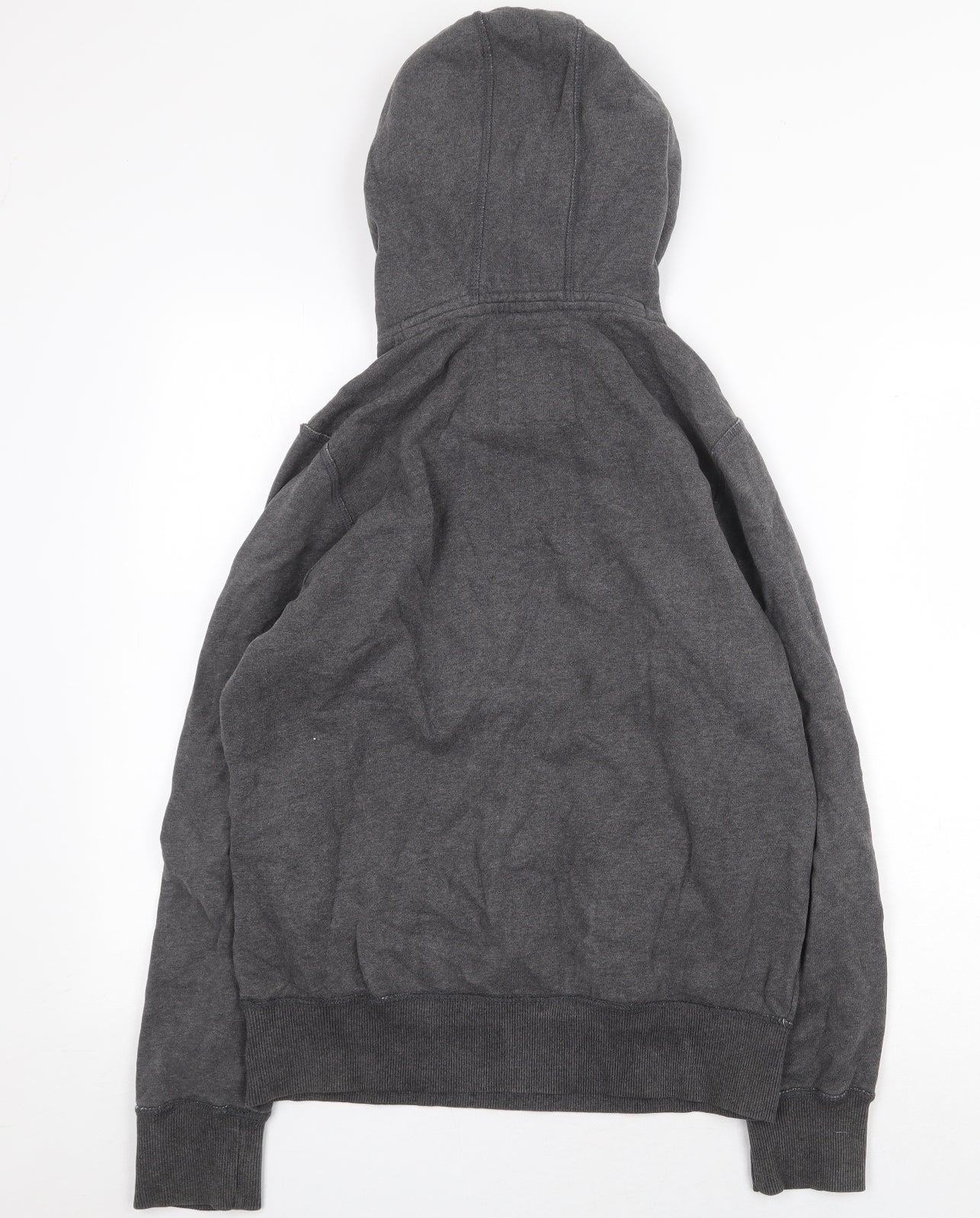 NEXT Mens Grey Cotton Pullover Hoodie Size S - Thunder Dragway