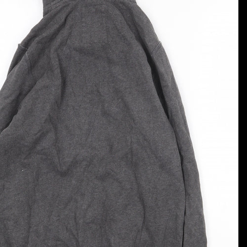 NEXT Mens Grey Cotton Pullover Hoodie Size S - Thunder Dragway