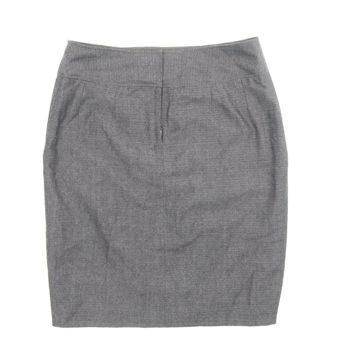 NEXT Womens Black Polyester Straight & Pencil Skirt Size 8 Zip