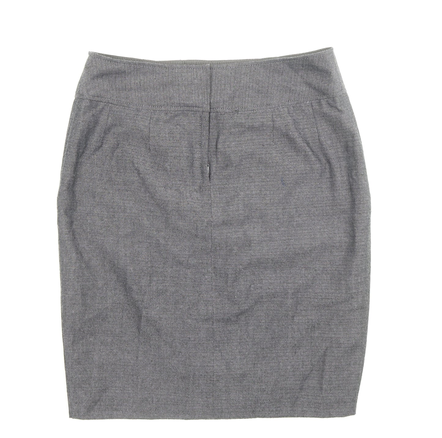 NEXT Womens Black Polyester Straight & Pencil Skirt Size 8 Zip
