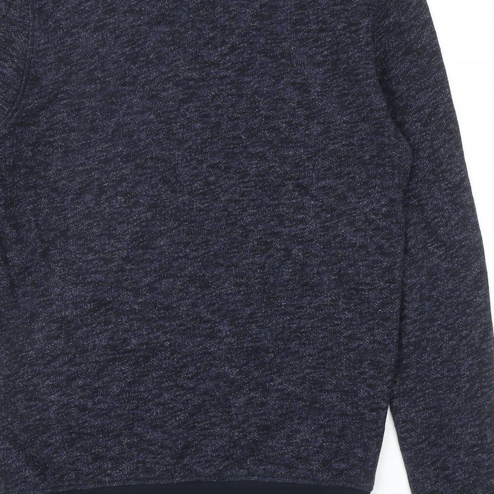 Peter Werth Mens Blue Cotton Pullover Sweatshirt Size S