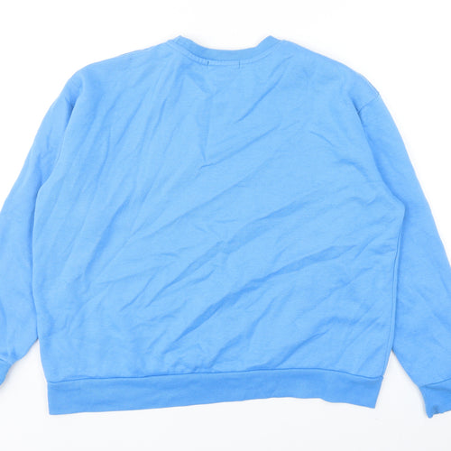 Primark Womens Blue Cotton Pullover Sweatshirt Size M Pullover - Its Yours to Own