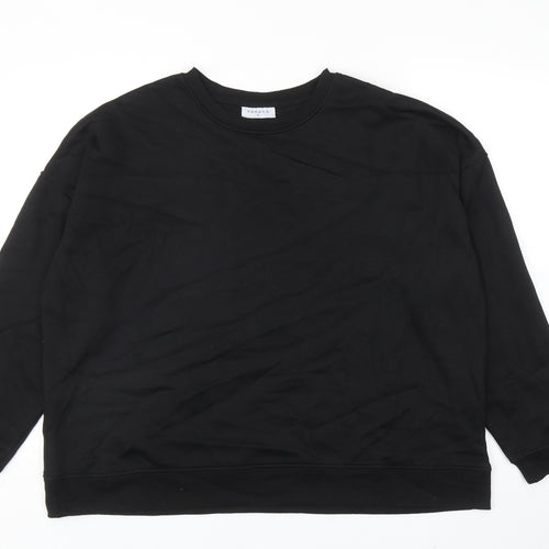 Papaya Womens Blue Cotton Pullover Sweatshirt Size XL Pullover