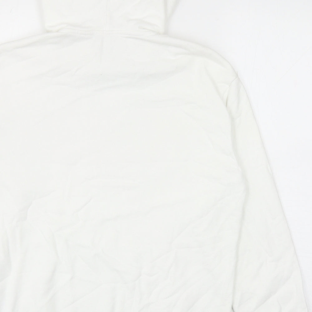 Levi's Womens White Cotton Pullover Hoodie Size XS Pullover
