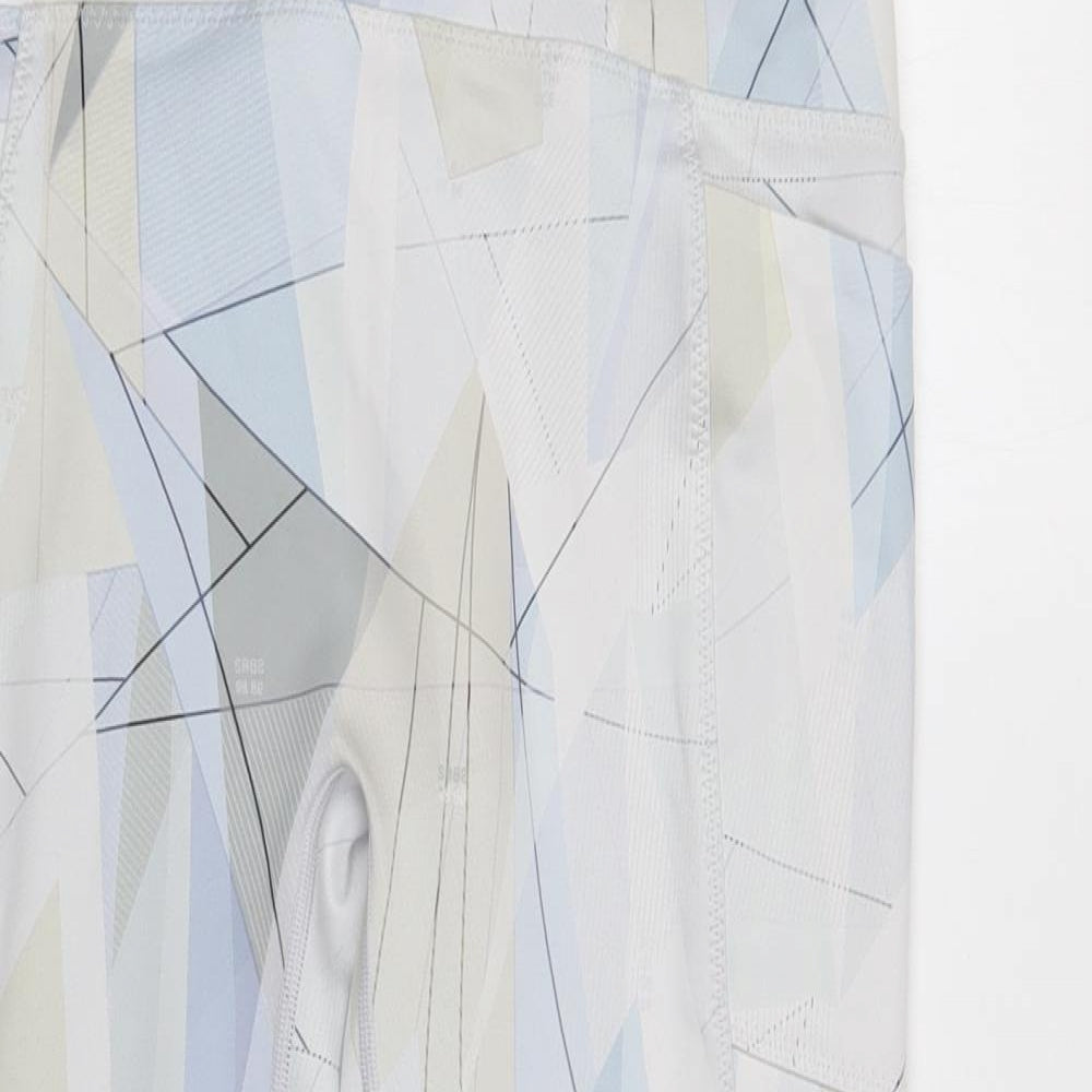 Sweaty Betty Womens Multicoloured Geometric Polyester Sweatpants Leggings Size M Regular Pullover