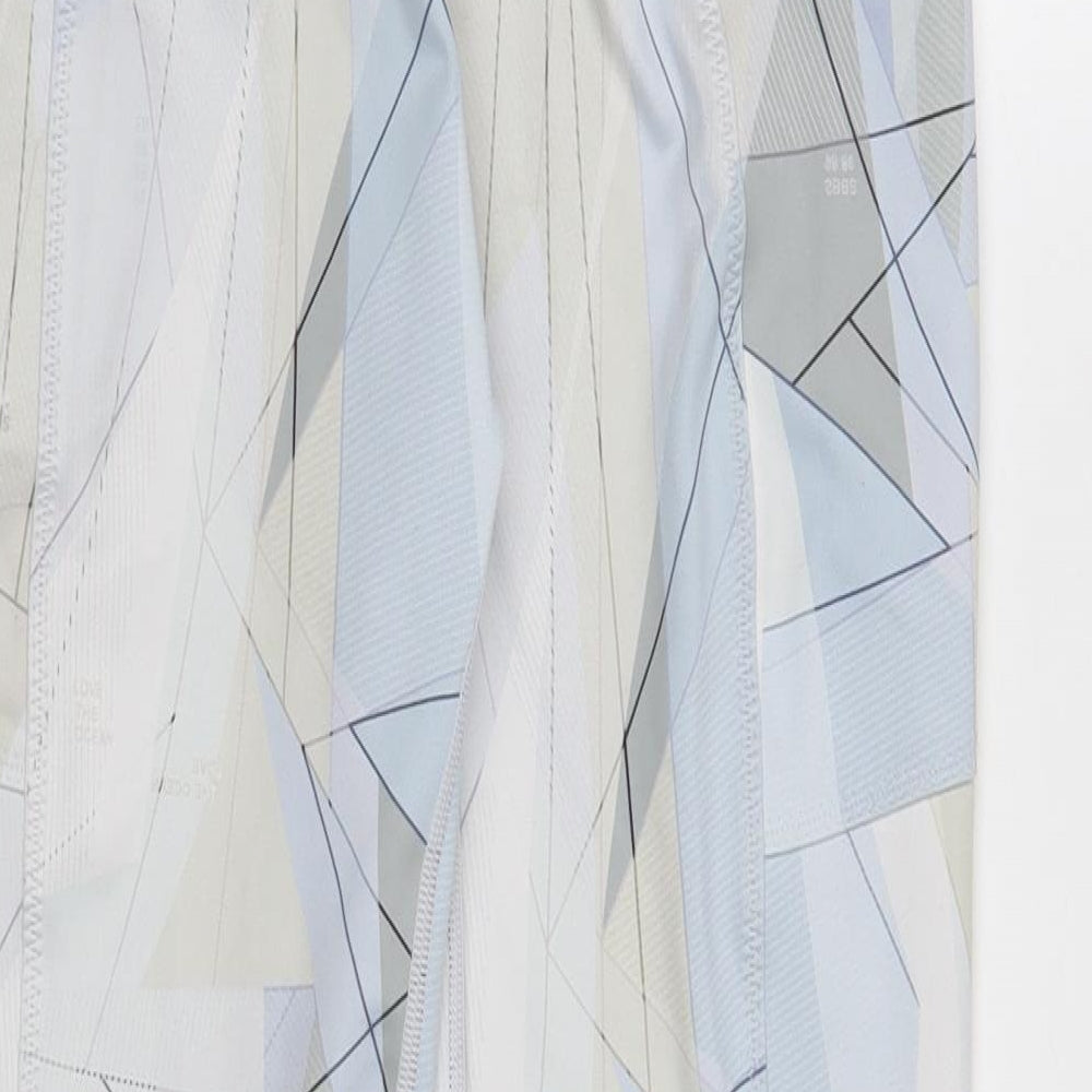 Sweaty Betty Womens Multicoloured Geometric Polyester Sweatpants Leggings Size M Regular Pullover