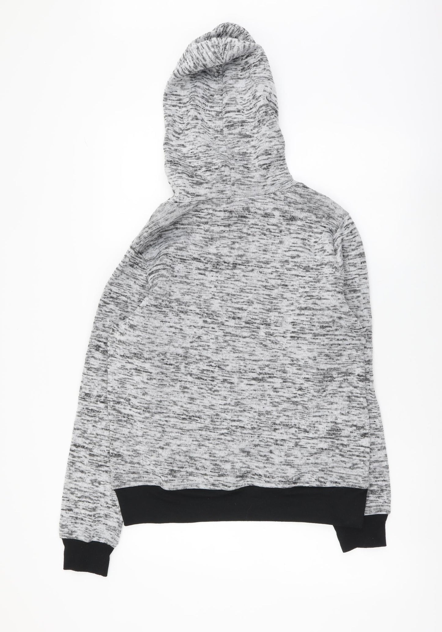 Mikk Athletics Womens Grey Polyester Pullover Hoodie Size L Pullover - London