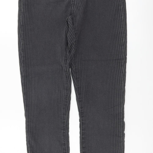 Bershka Womens Grey Cotton Jegging Leggings Size L L27 in
