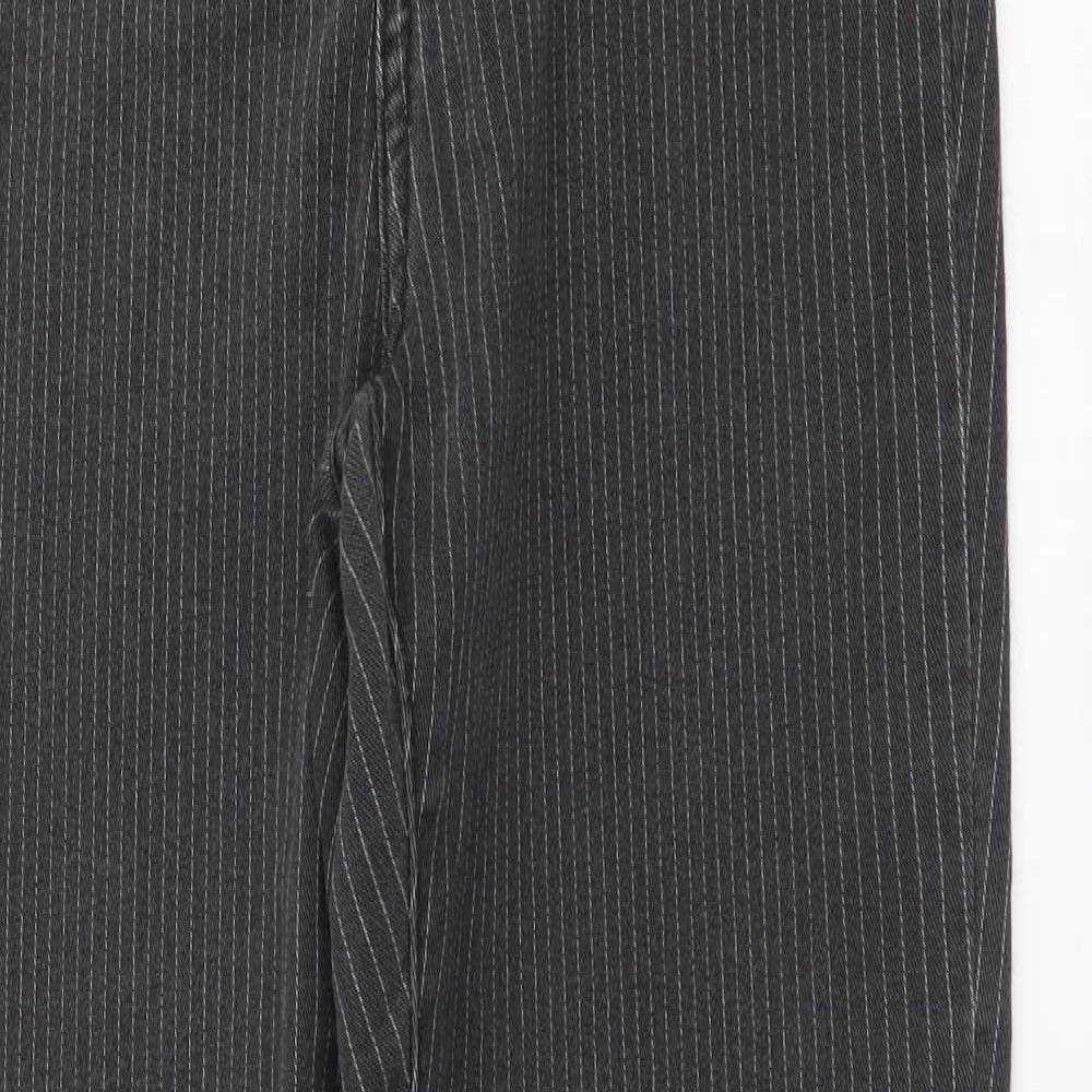 Bershka Womens Grey Cotton Jegging Leggings Size L L27 in