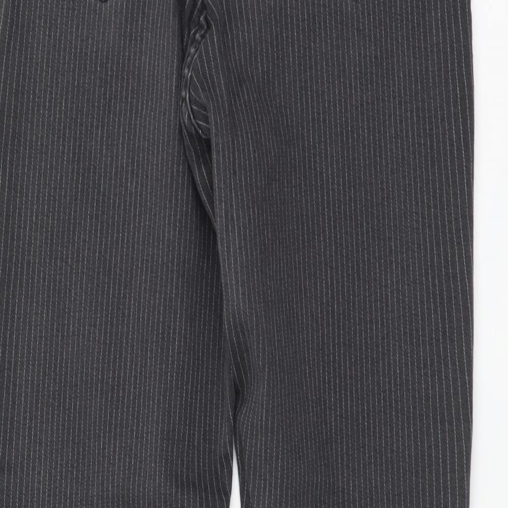 Bershka Womens Grey Cotton Jegging Leggings Size L L27 in