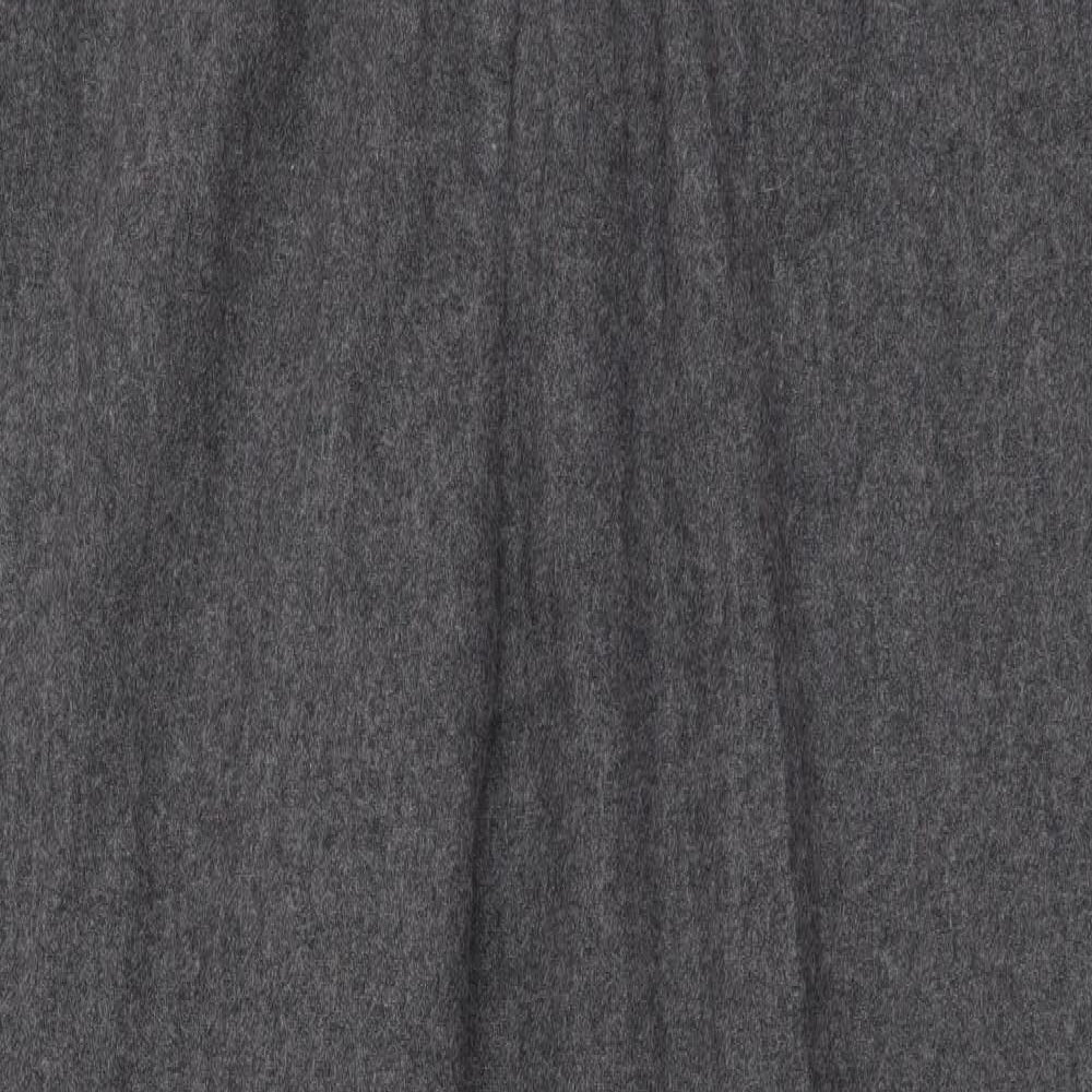 Cotswold Womens Grey Wool Trousers Size 16 L27 in Regular Button