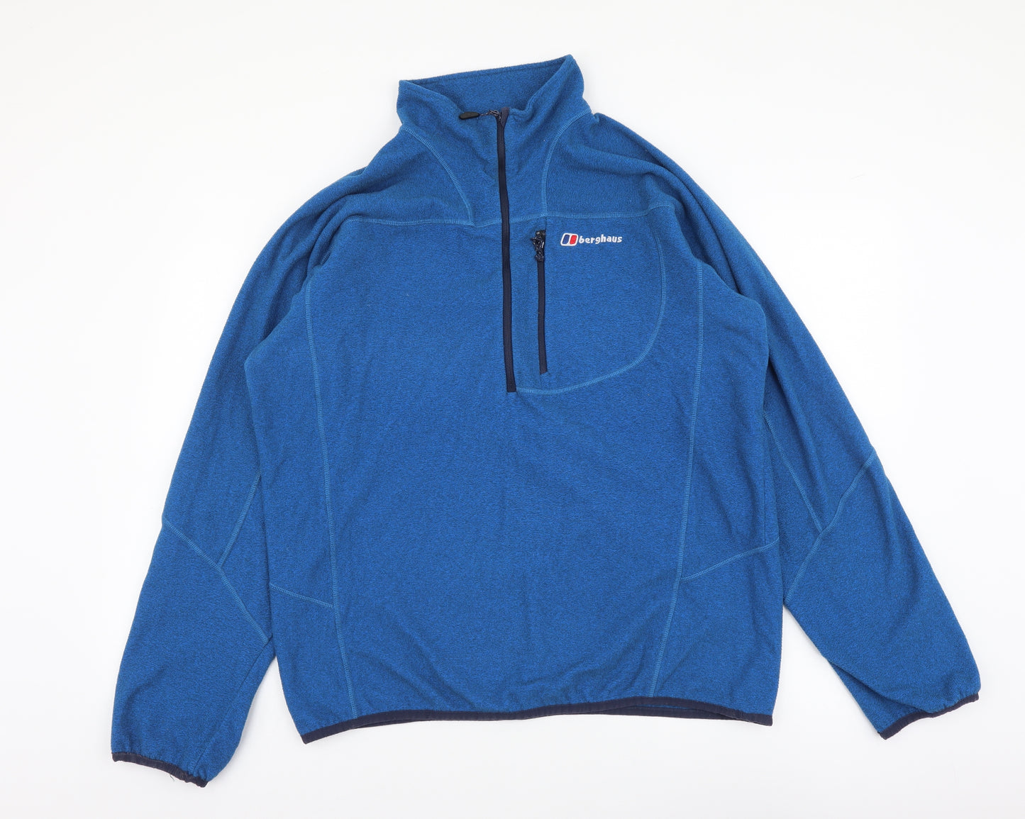 Berghaus Mens Blue Polyester Pullover Sweatshirt Size L