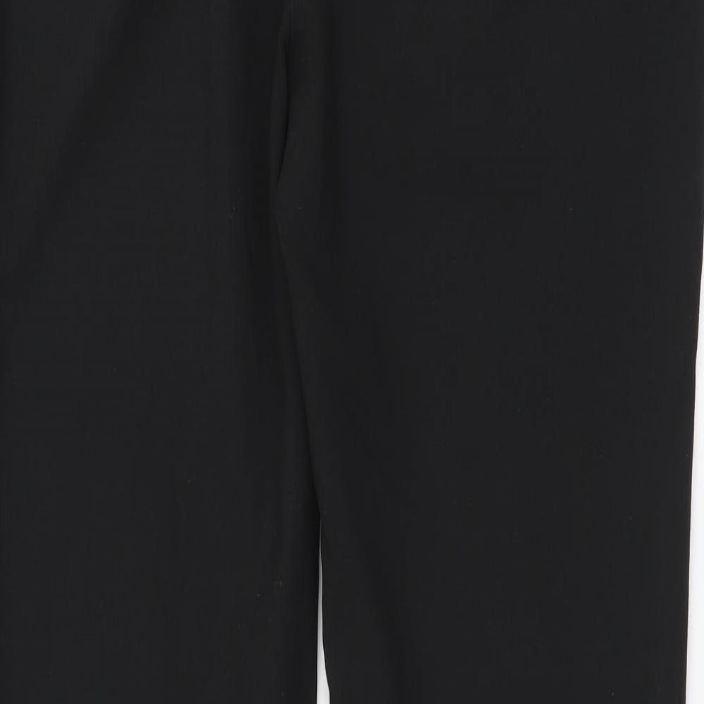 NEXT Womens Black Polyester Dress Pants Trousers Size 8 L28 in Regular