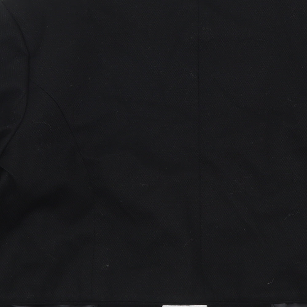 Kaliko Womens Black Jacket Size 14 Hook & Eye