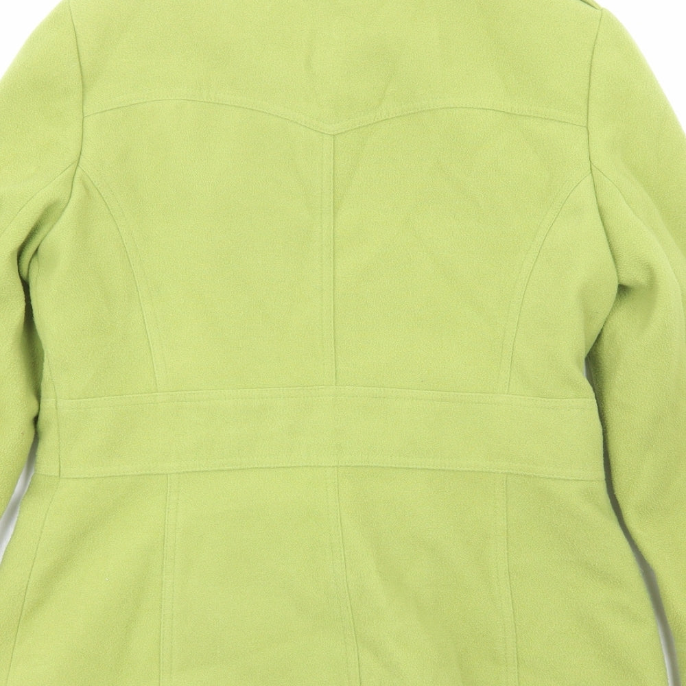 Autonomy Womens Green Military Jacket Jacket Size 10 Button