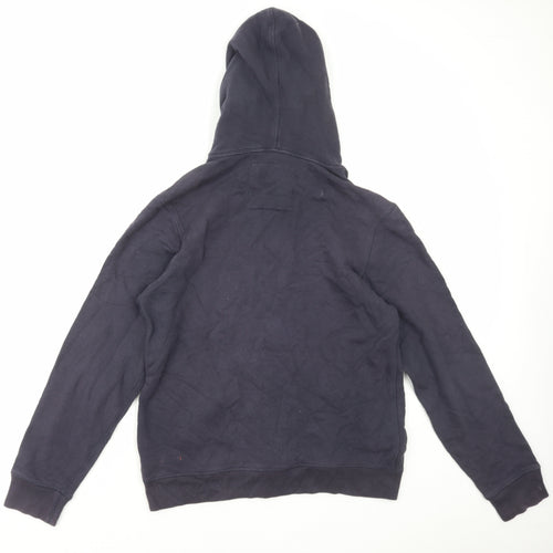 Nineteen Sixty Nine Womens Blue Cotton Pullover Hoodie Size M Pullover - Los Angeles Wanderers