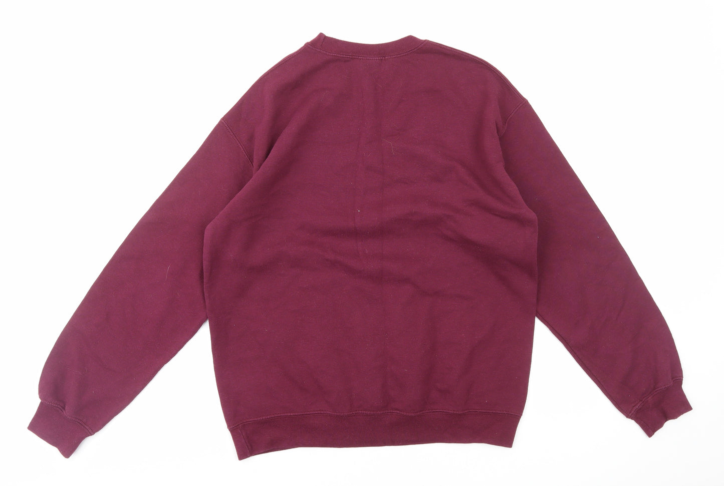Missguided Womens Purple Cotton Pullover Sweatshirt Size M Pullover - New York Academy