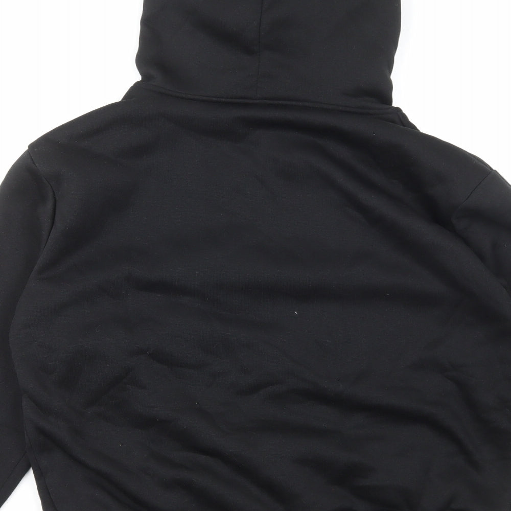 SheIn Womens Black Polyester Full Zip Hoodie Size M Zip - Skeleton