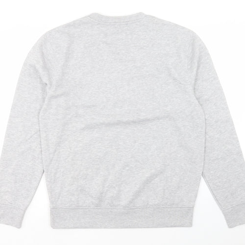 Primark Mens Grey Cotton Pullover Sweatshirt Size M