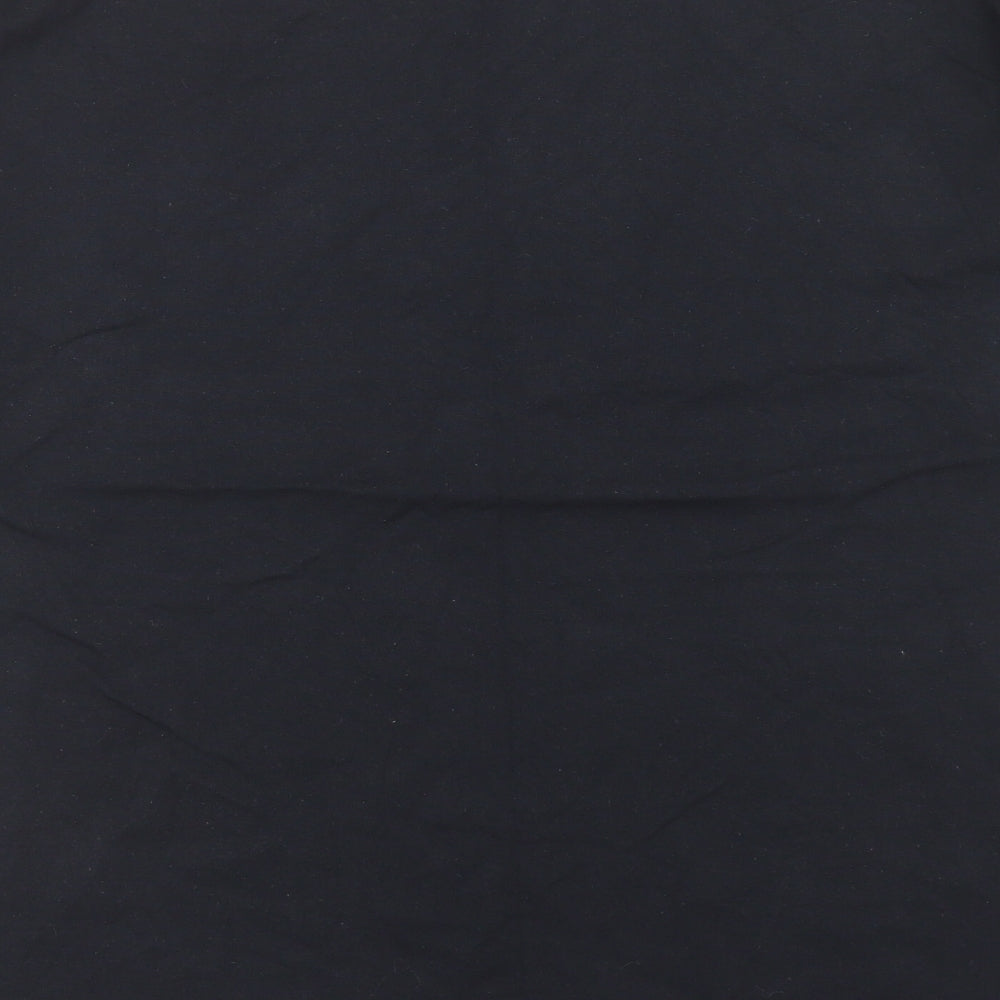 Columbia Mens Black Cotton T-Shirt Size 2XL Round Neck