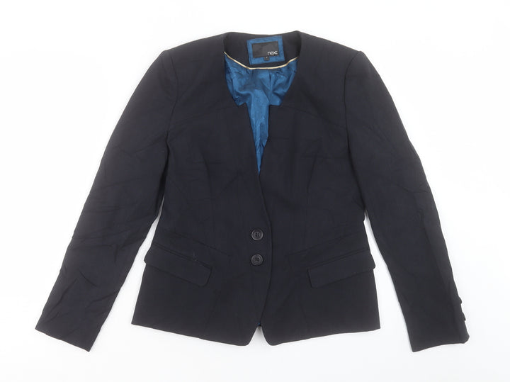 NEXT Womens Grey Jacket Size 14 Button