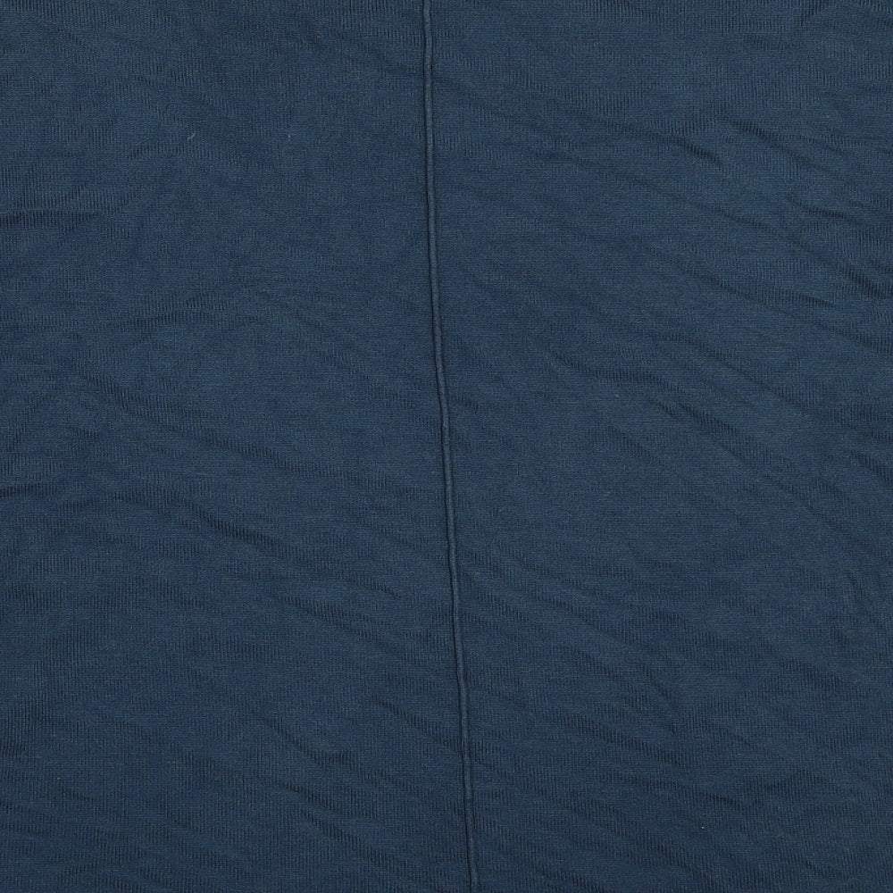 Saint Tropez Clothing Womens Blue Round Neck Viscose Pullover Jumper Size XL
