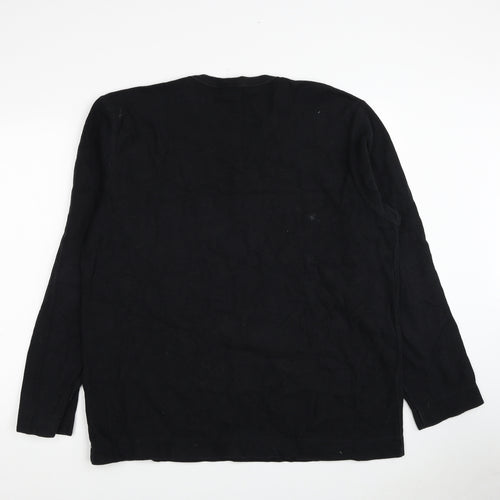 Burton Mens Black Cotton Pullover Sweatshirt Size M