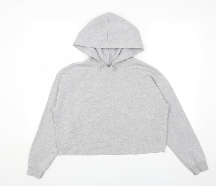 New Look Girls Grey Camel Pullover Hoodie Size 14 Years Pullover