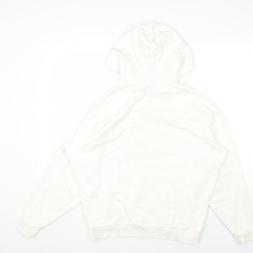 ASOS Womens White Cotton Pullover Hoodie Size XS Pullover - Heroes