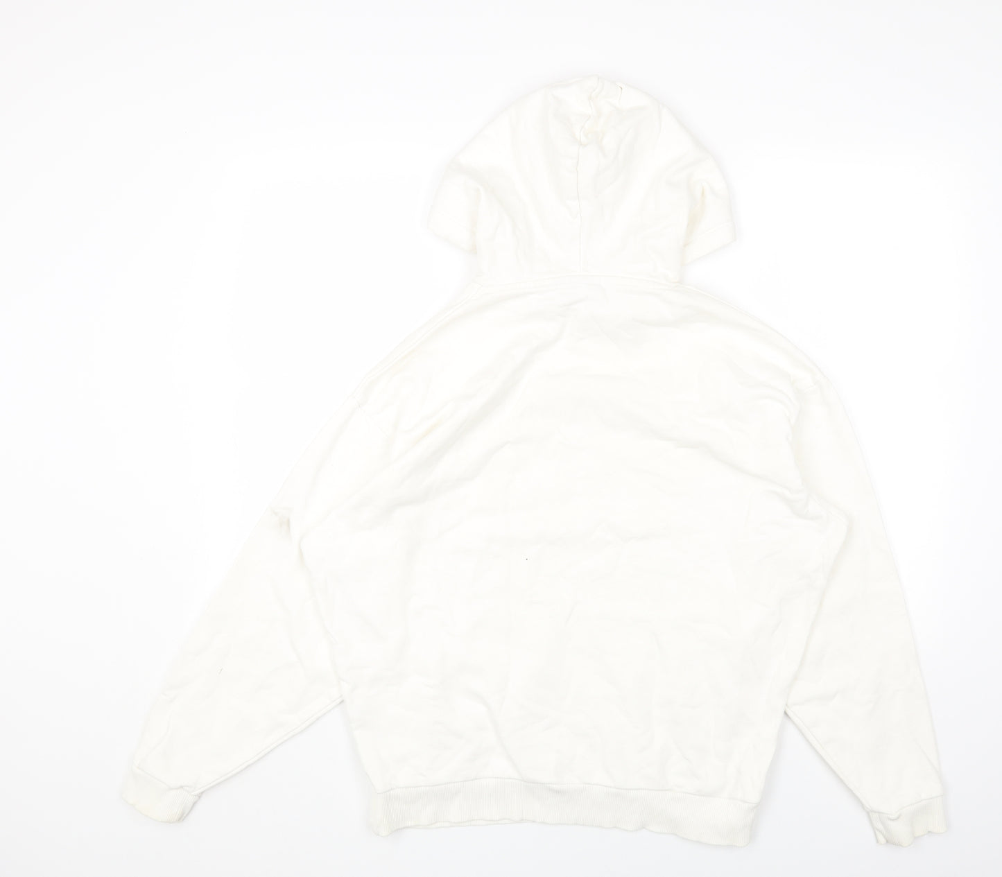 ASOS Womens White Cotton Pullover Hoodie Size XS Pullover - Heroes