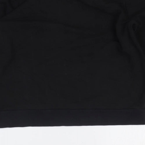 NEXT Womens Black Cotton Pullover Sweatshirt Size M Pullover
