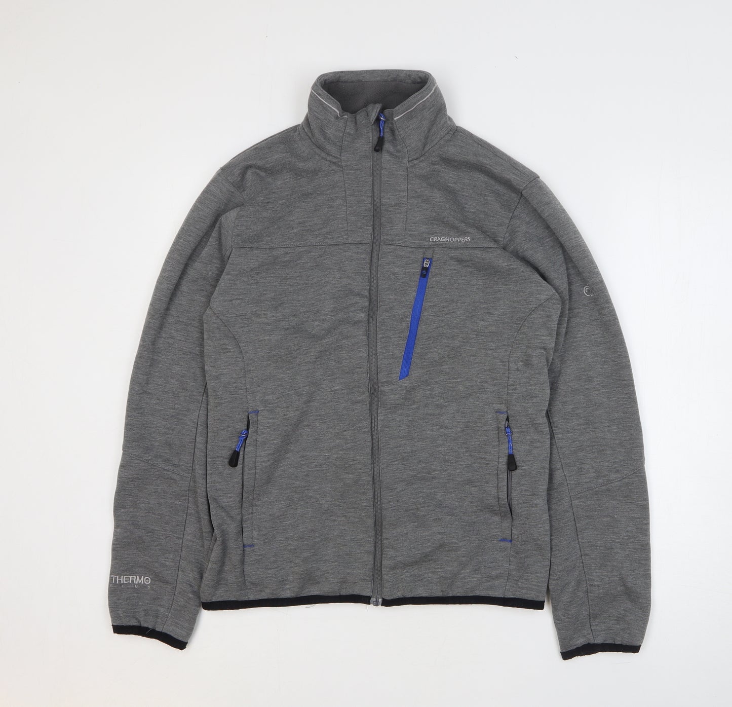 Craghoppers Womens Grey Polyester Full Zip Sweatshirt Size M Zip