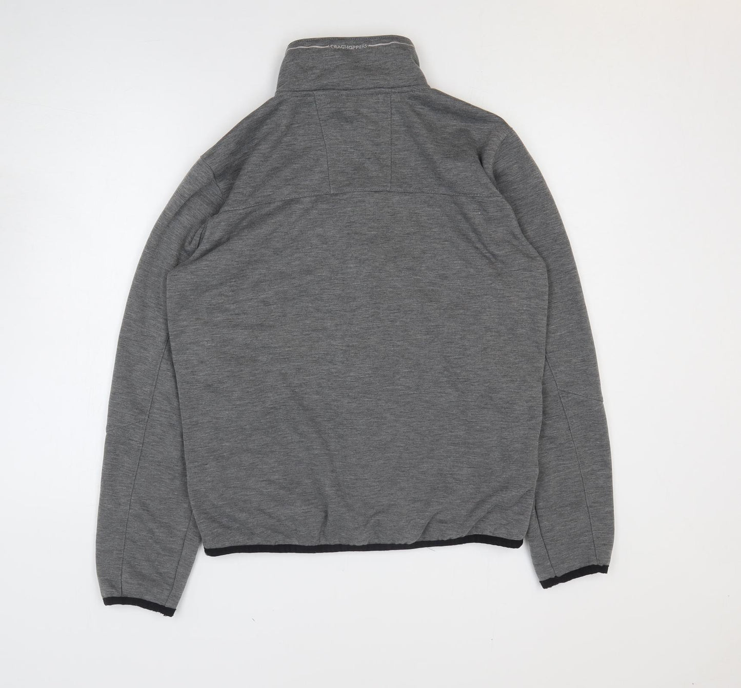 Craghoppers Womens Grey Polyester Full Zip Sweatshirt Size M Zip