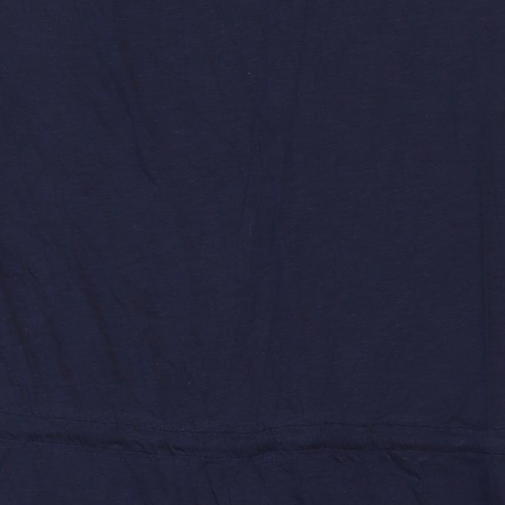 Regatta Womens Blue 100% Cotton Tank Dress Size 20 Round Neck Drawstring