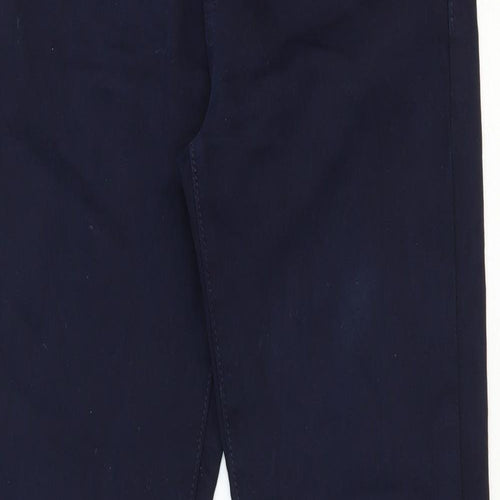 B.S. Jeans Womens Blue Polyester Skinny Jeans Size 26 in Regular Zip