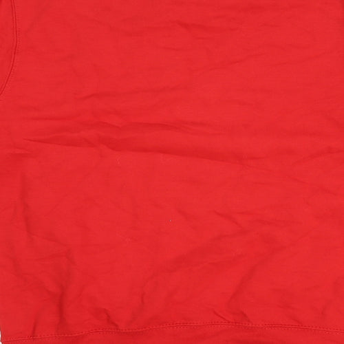 Preworn Womens Red Cotton Pullover Sweatshirt Size S Pullover - Christmas with the Mother-in-Law