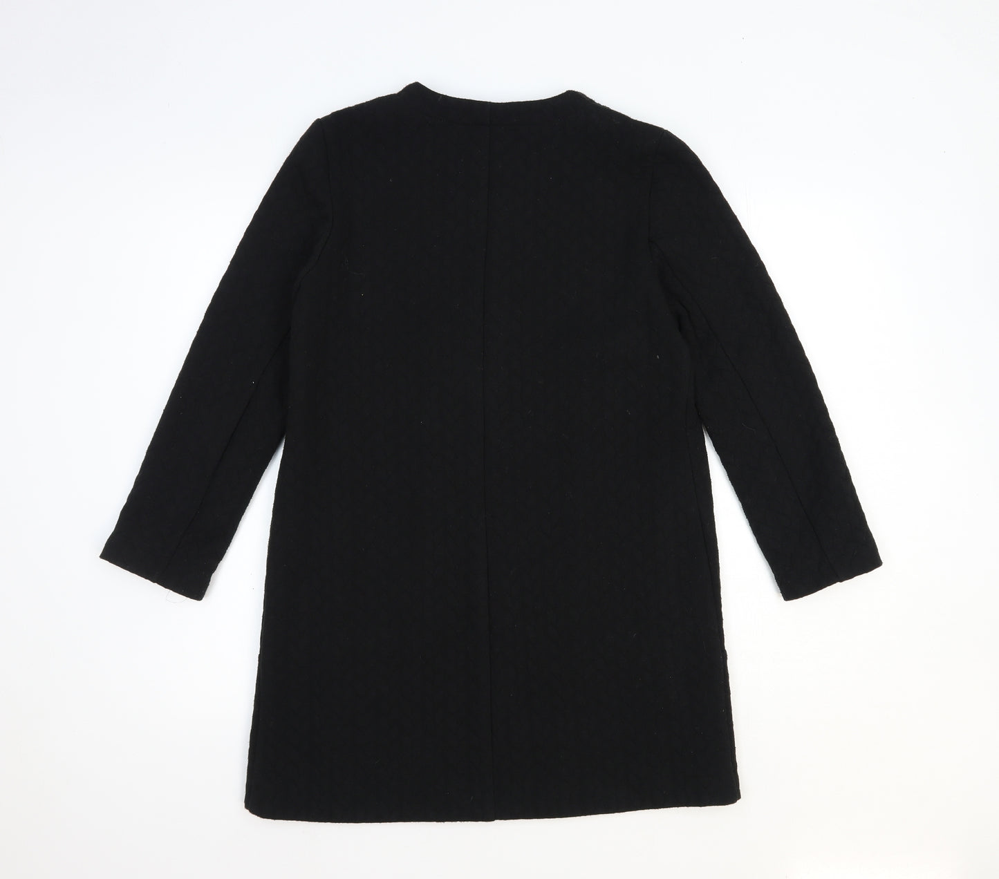 Red Herring Womens Black Overcoat Coat Size 8