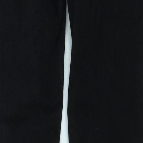 Denim & Co. Womens Black Cotton Skinny Jeans Size 6 Regular Button