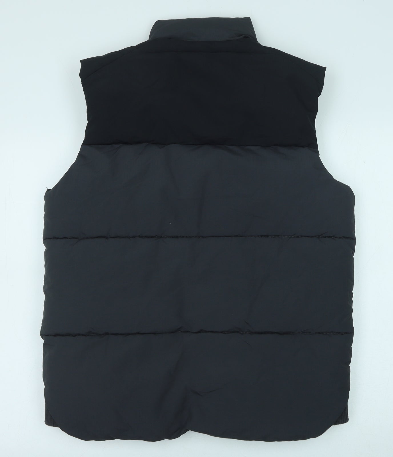 Marks and Spencer Mens Grey Gilet Waistcoat Size M Snap