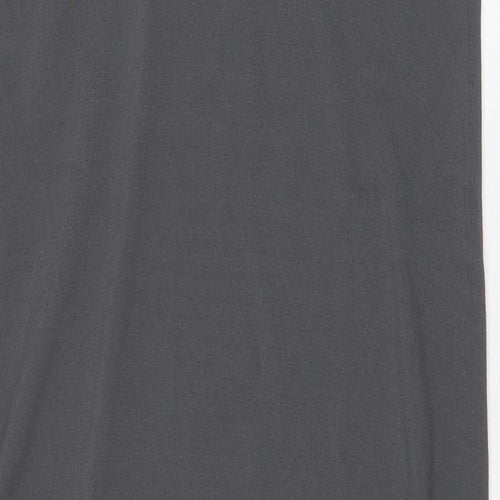 D. EXTERIOR Womens Grey Viscose Tank Dress Size XS V-Neck Pullover