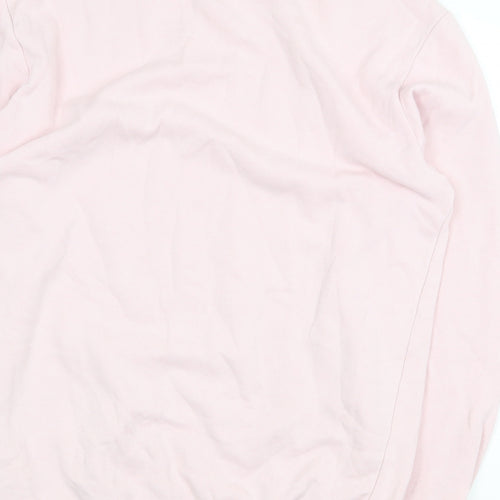 H&M Womens Pink Cotton Pullover Sweatshirt Size S Pullover