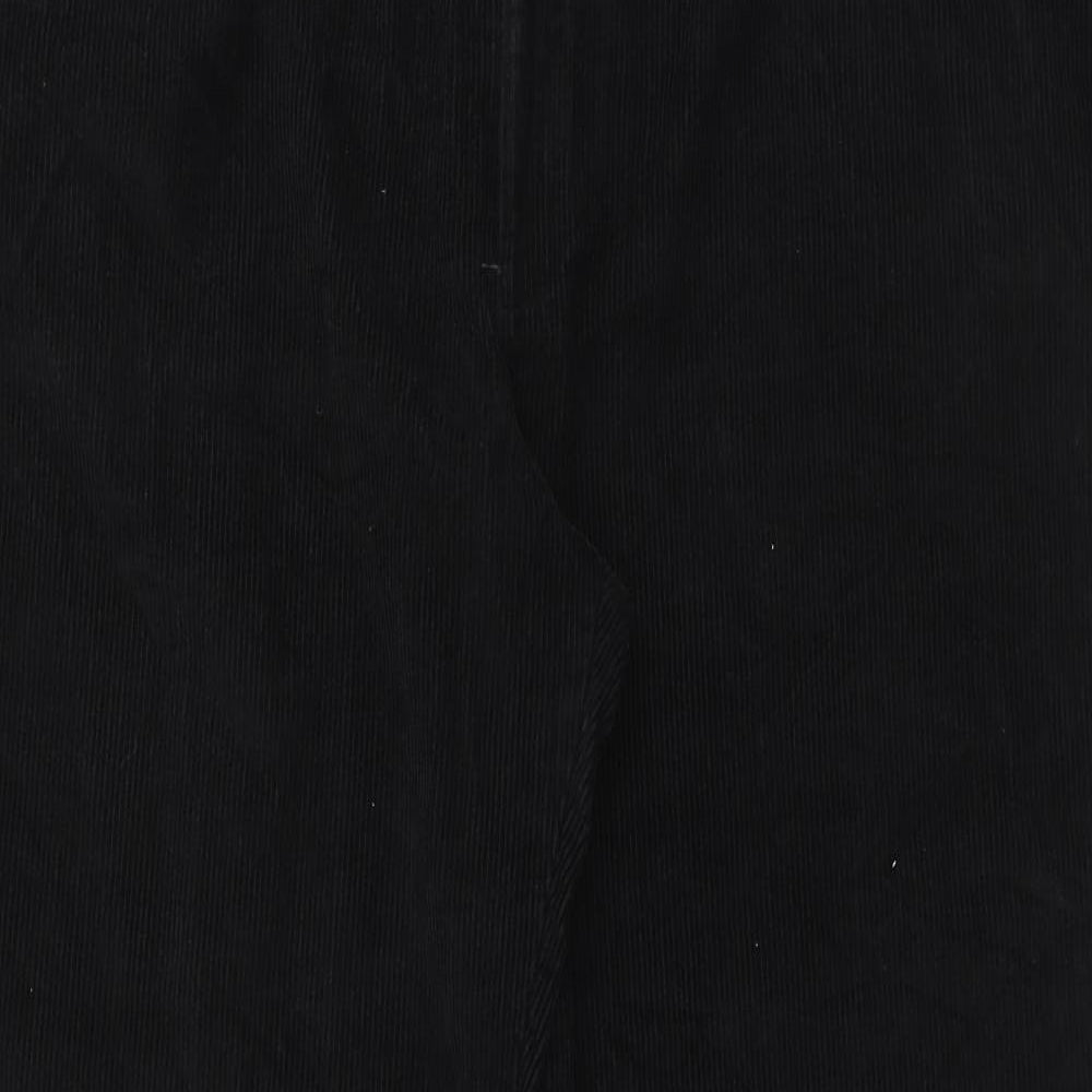 Bar Harbour Mens Black Cotton Chino Trousers Size 44 in Regular Button