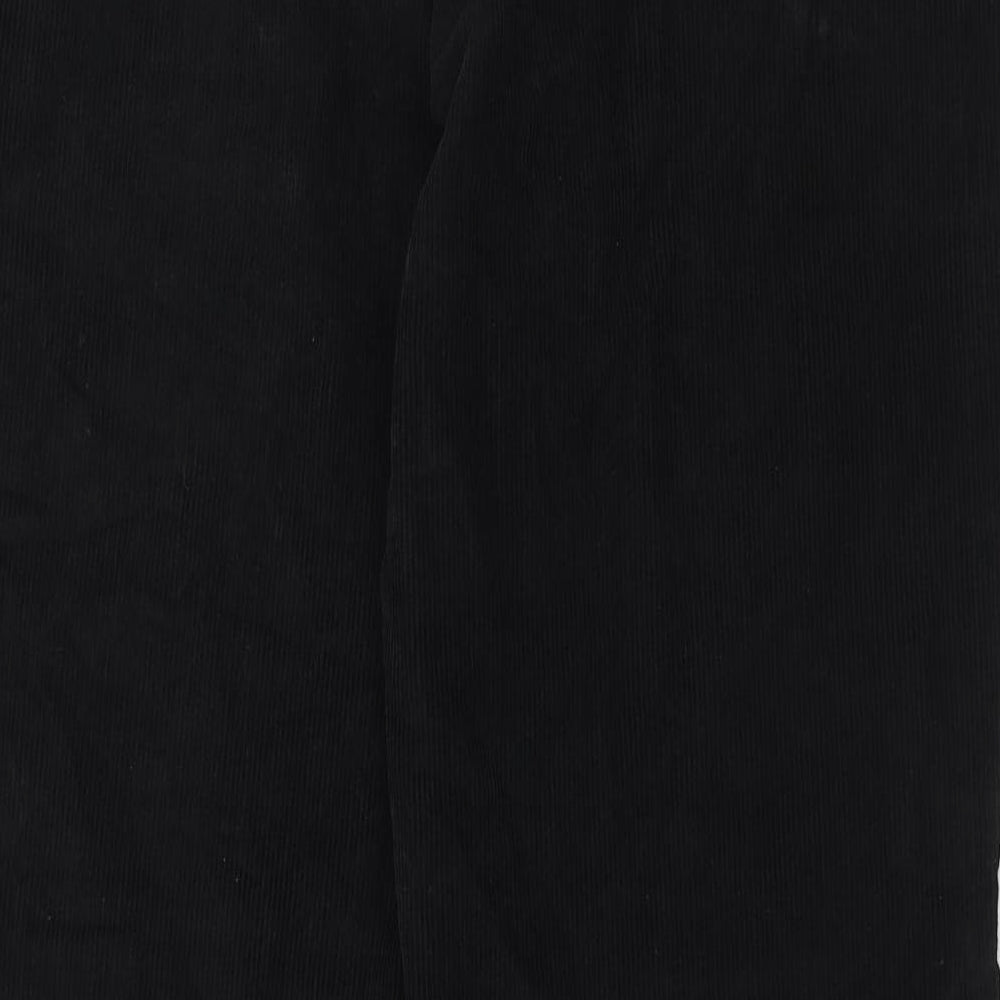 Bar Harbour Mens Black Cotton Chino Trousers Size 44 in Regular Button