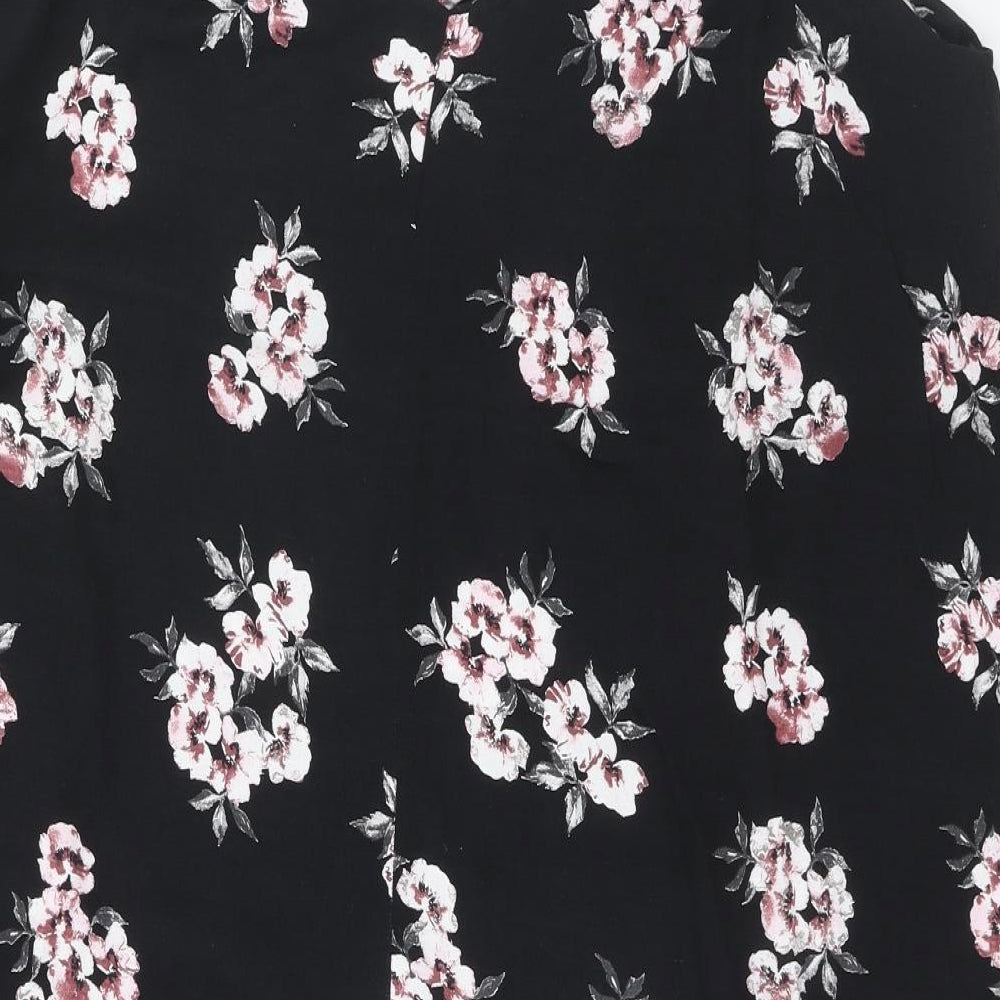 New Look Womens Multicoloured Floral Polyester Camisole Blouse Size 22 V-Neck