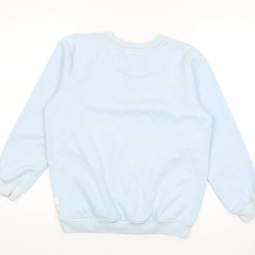 Holyfield Girls Blue Cotton Pullover Sweatshirt Size S Pullover