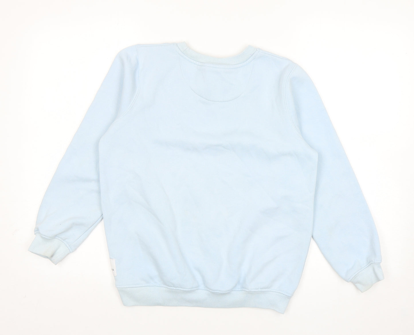 Holyfield Girls Blue Cotton Pullover Sweatshirt Size S Pullover