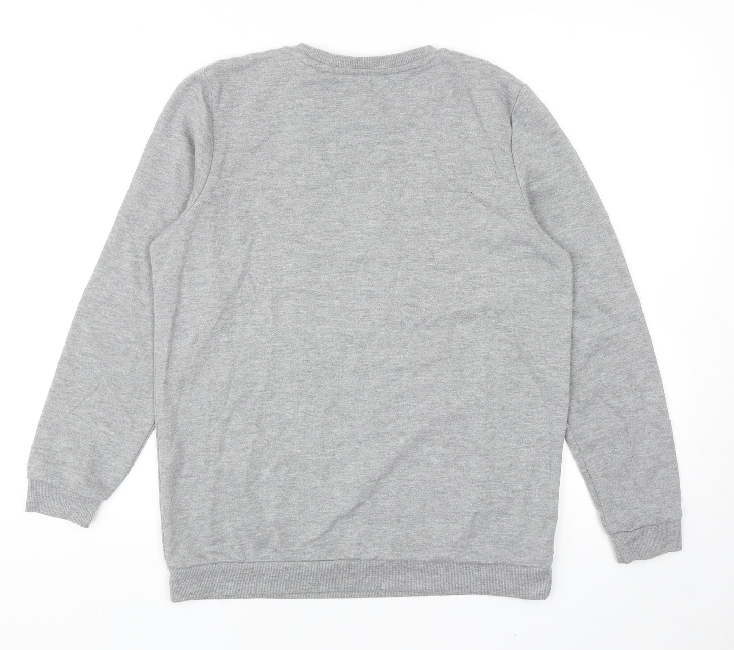 Primark Boys Grey Cotton Pullover Sweatshirt Size 12-13 Years Pullover