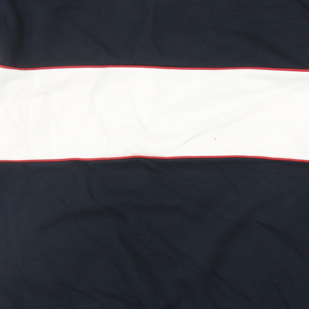 H&M Mens Blue Cotton Pullover Sweatshirt Size S - Earth Collection
