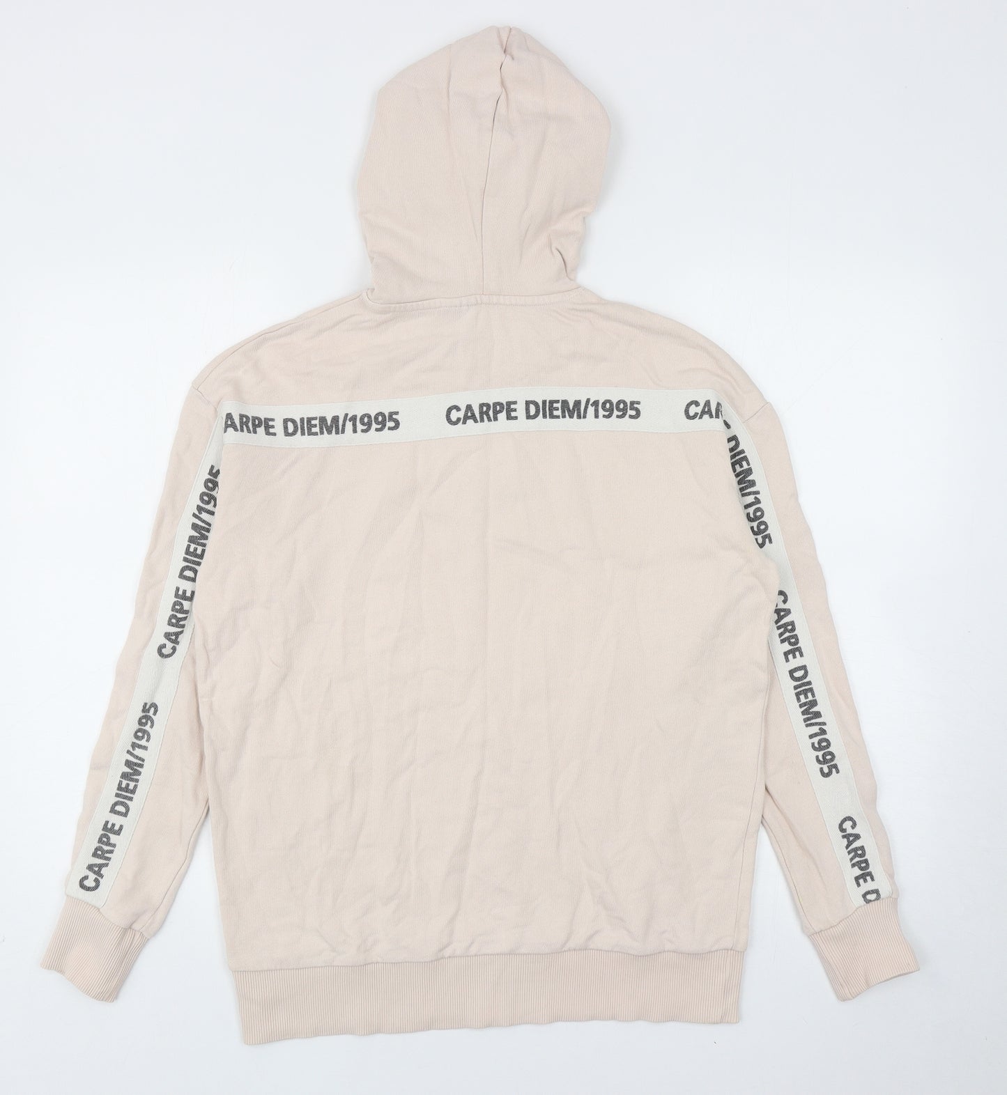 River Island Womens Pink Cotton Pullover Hoodie Size XS Pullover - Carpe Diem